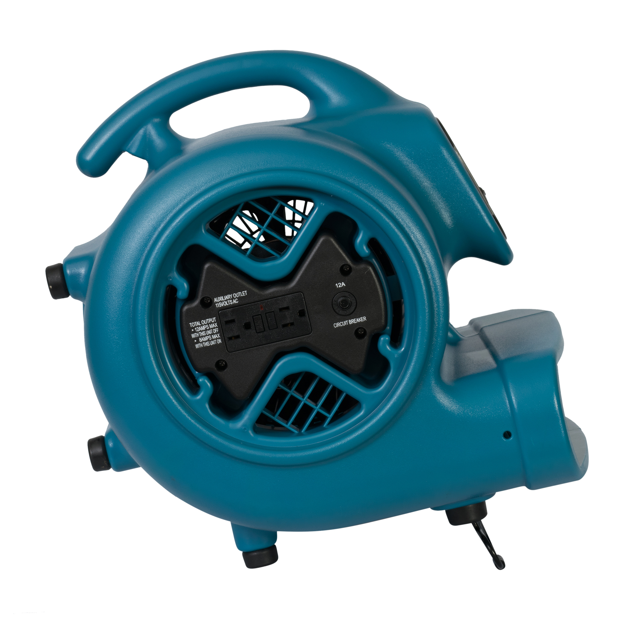 XPOWER 3 Speed Air Mover, Carpet Dryer, Floor Fan, Blower with Built-in  GFCI Power Outlets - Red - Bed Bath & Beyond - 31883347
