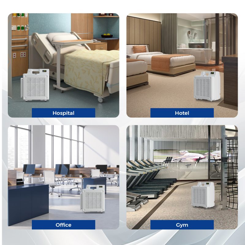 XPOWER X-2830 Professional 4-Stage HEPA Air Scrubber – XPOWER