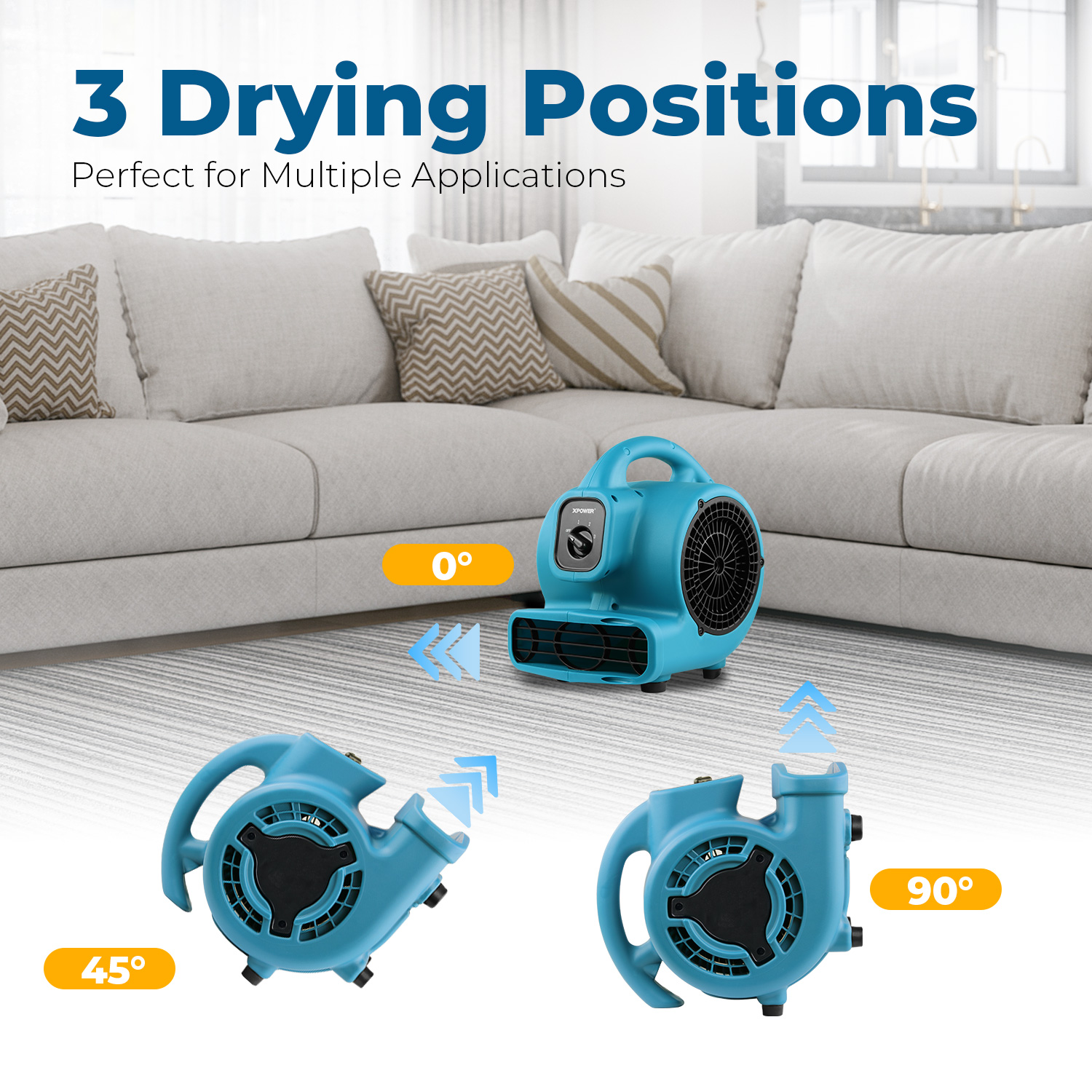 XPOWER P-80 Mighty Air Mover – XPOWER Manufacture